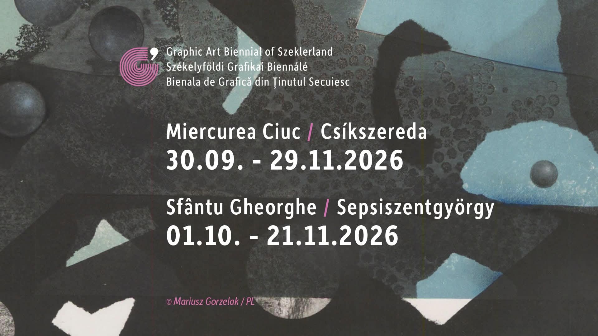 In late September and early October, the exhibition spaces of Miercurea Ciuc and Sfântu Gheorghe will once again host an international dialogue on contemporary printmaking