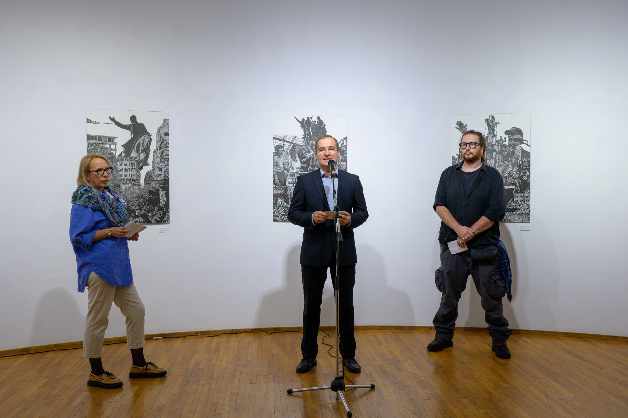 Identity, Surveillance, Resistance: G9 Events in Sfântu Gheorghe Opened with Marco Trentin’s Solo Exhibition